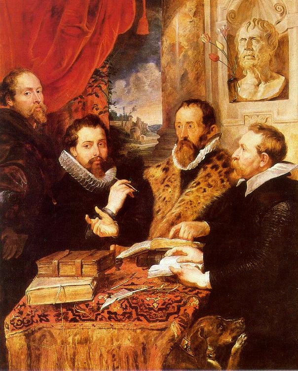 Peter Paul Rubens The Four Philosophers Norge oil painting art